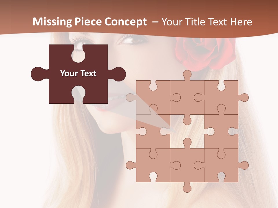 Hair People Cheerful PowerPoint Template