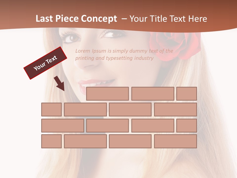 Hair People Cheerful PowerPoint Template