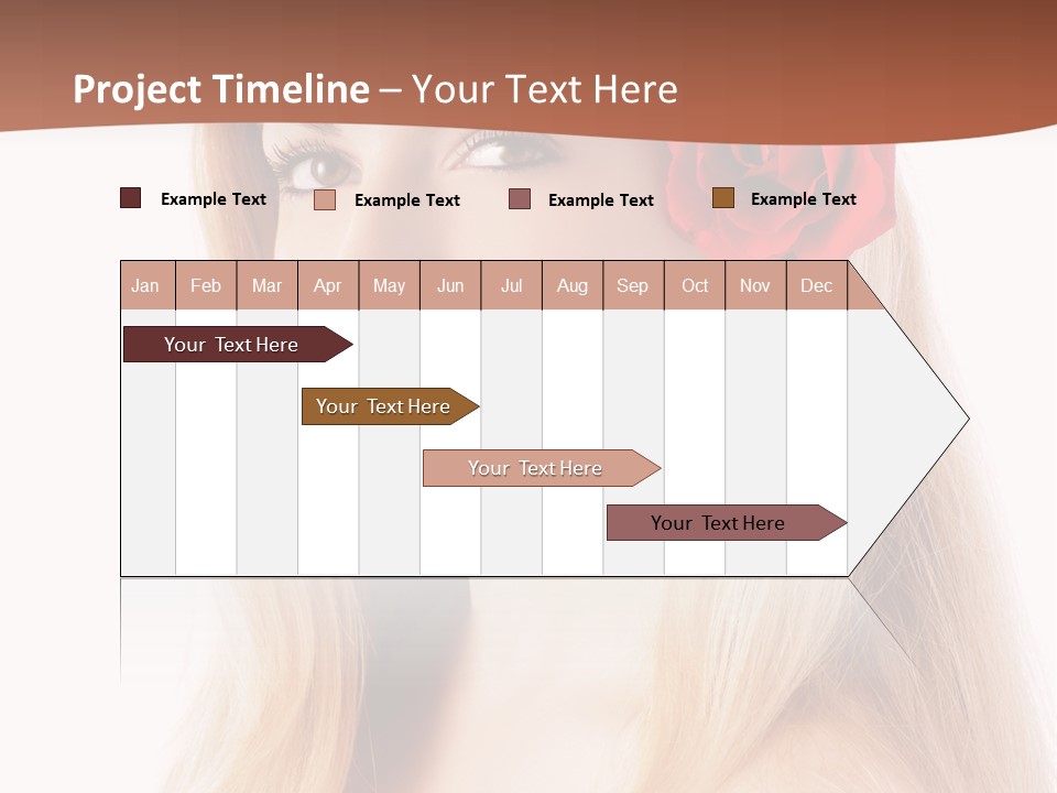 Hair People Cheerful PowerPoint Template