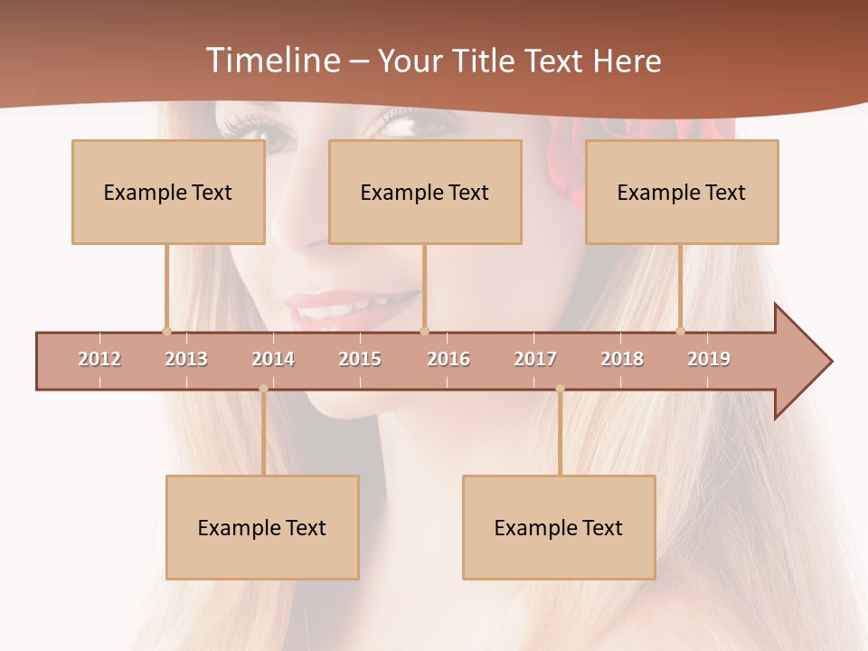 Hair People Cheerful PowerPoint Template