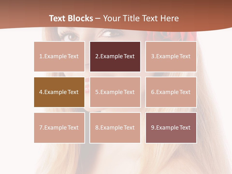 Hair People Cheerful PowerPoint Template