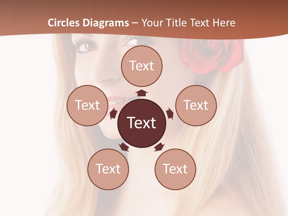 Hair People Cheerful PowerPoint Template