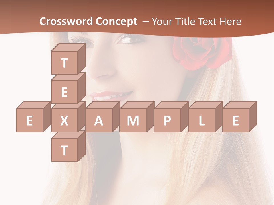 Hair People Cheerful PowerPoint Template