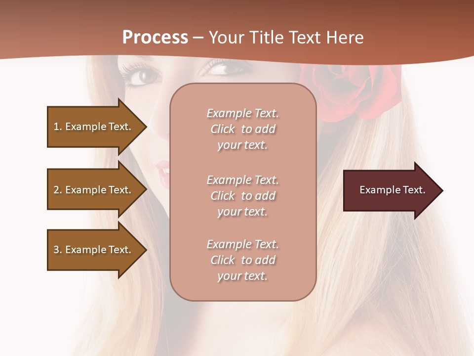 Hair People Cheerful PowerPoint Template