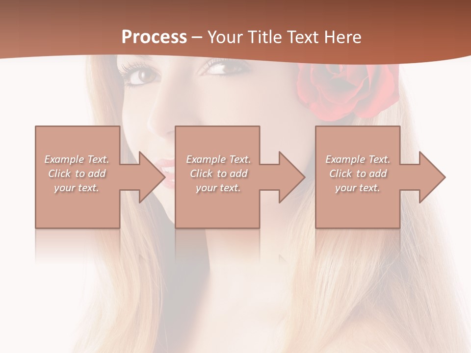 Hair People Cheerful PowerPoint Template