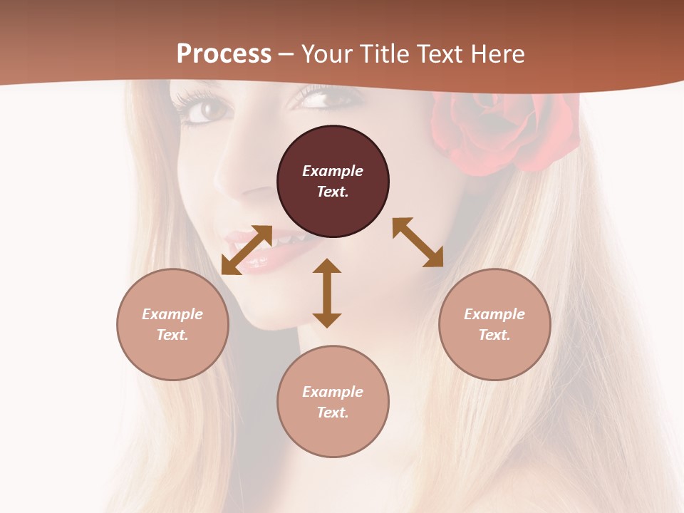 Hair People Cheerful PowerPoint Template