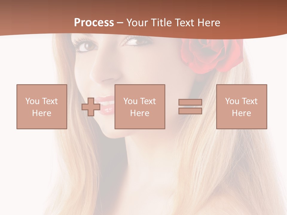 Hair People Cheerful PowerPoint Template