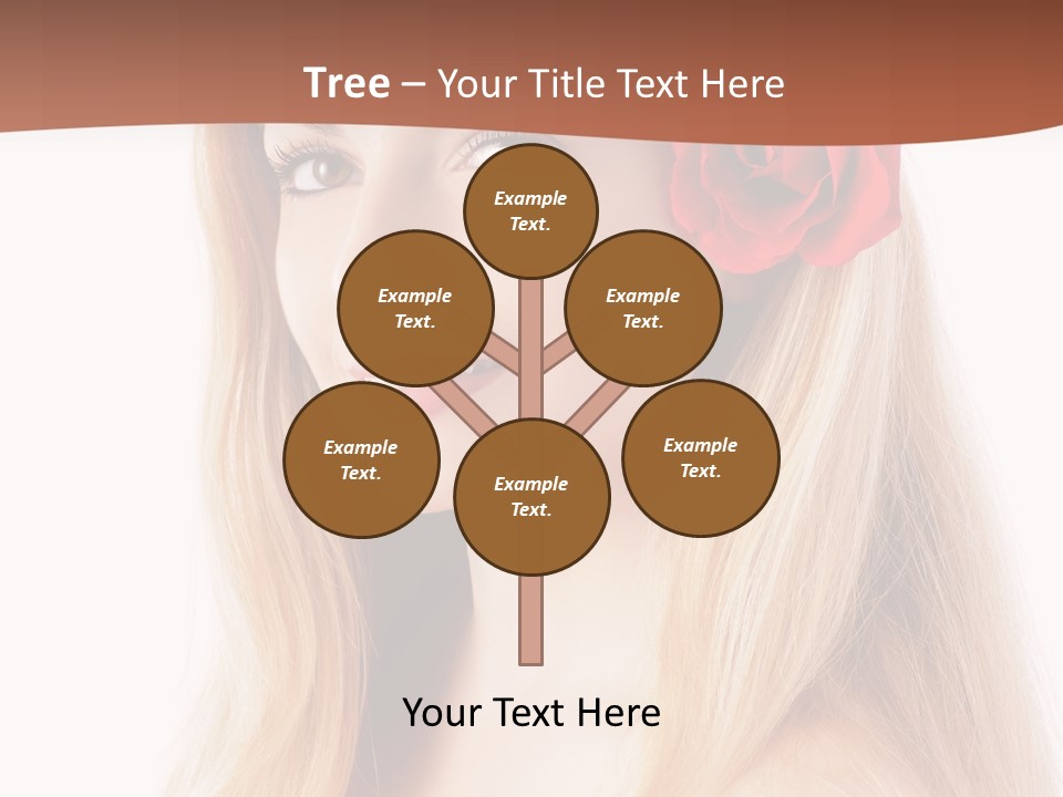 Hair People Cheerful PowerPoint Template