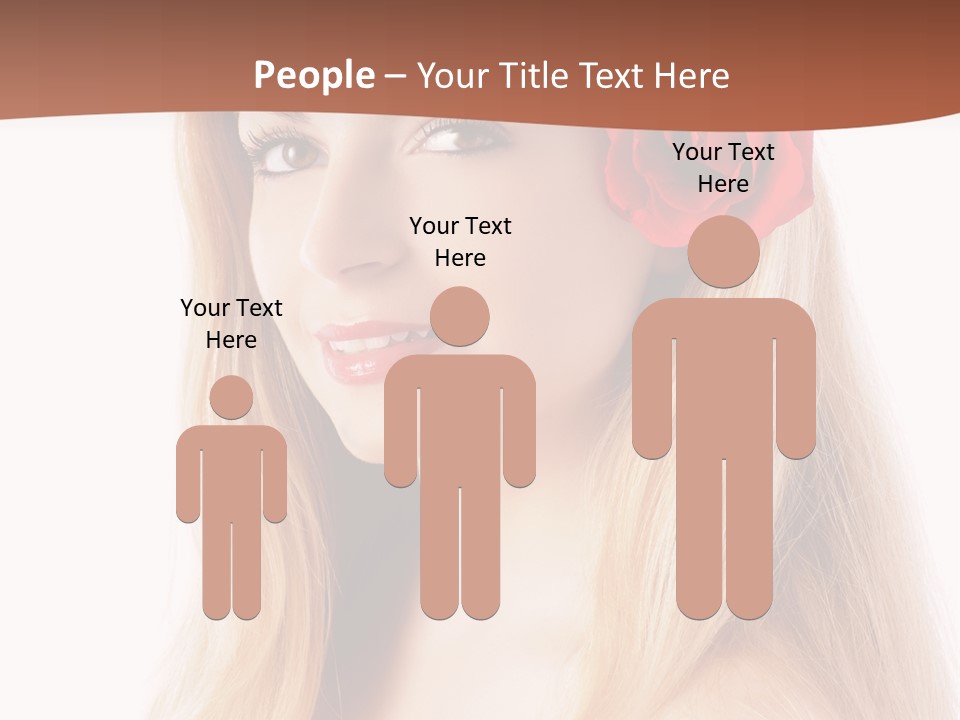 Hair People Cheerful PowerPoint Template