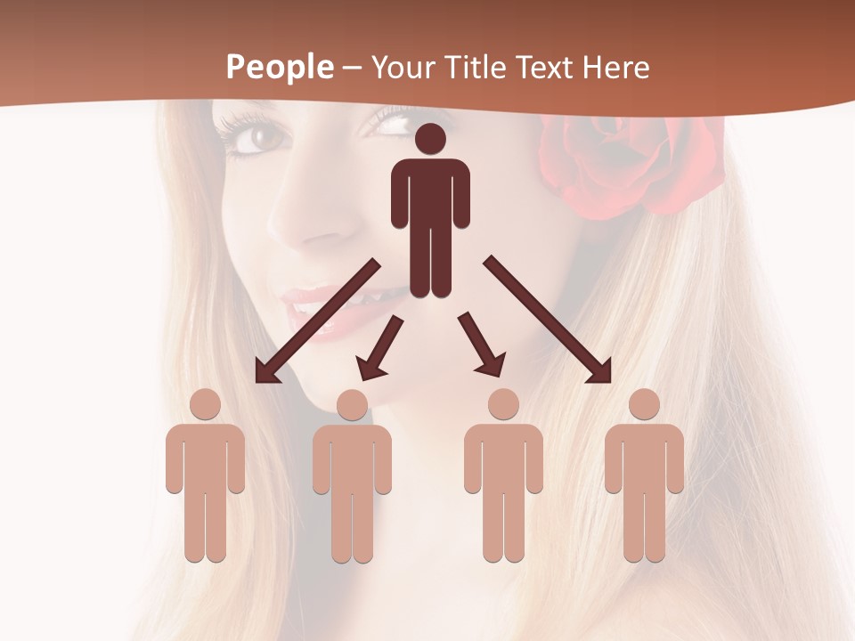 Hair People Cheerful PowerPoint Template