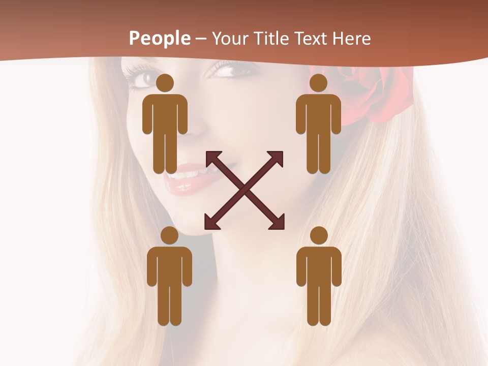 Hair People Cheerful PowerPoint Template