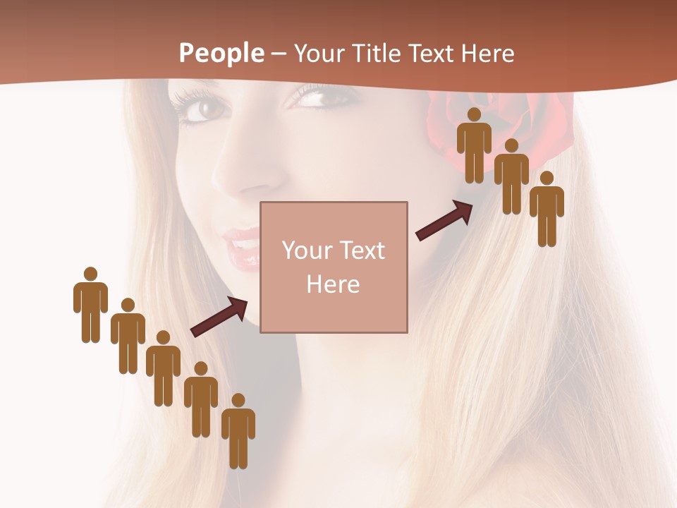 Hair People Cheerful PowerPoint Template