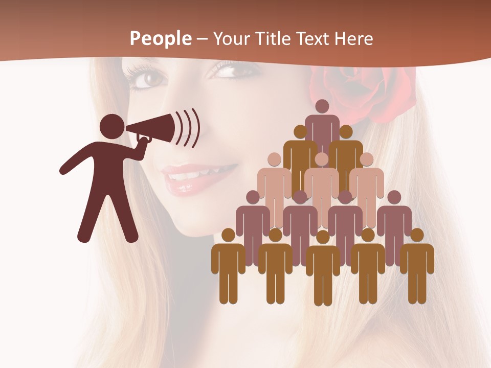 Hair People Cheerful PowerPoint Template