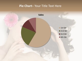 Girl Woman Surprise PowerPoint Template