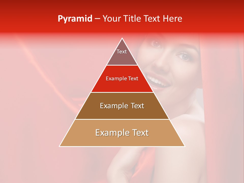 Woman Event Bokeh PowerPoint Template