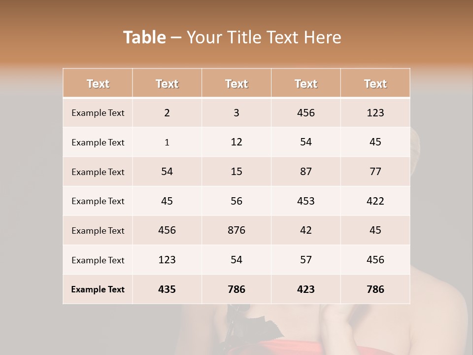 Gift People One PowerPoint Template