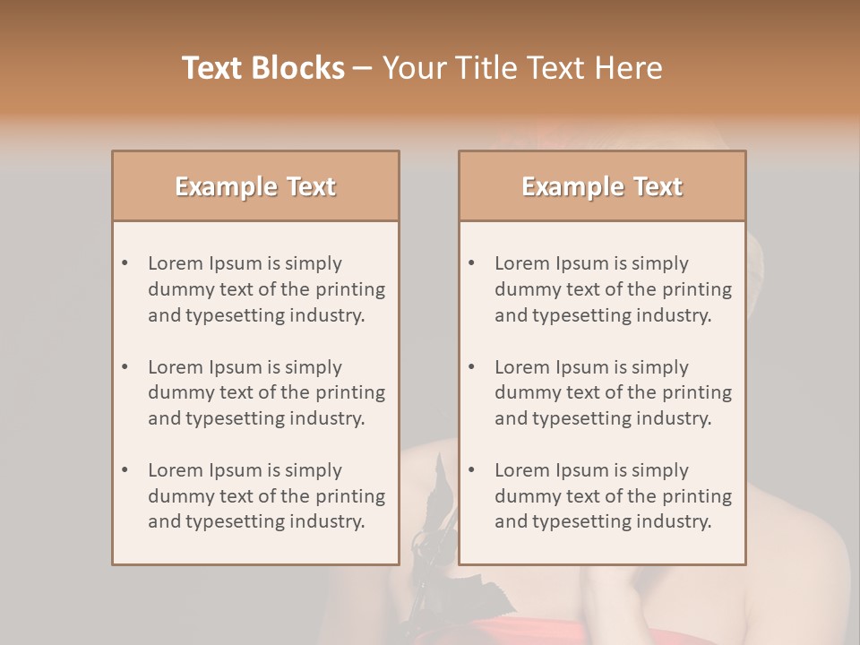 Gift People One PowerPoint Template