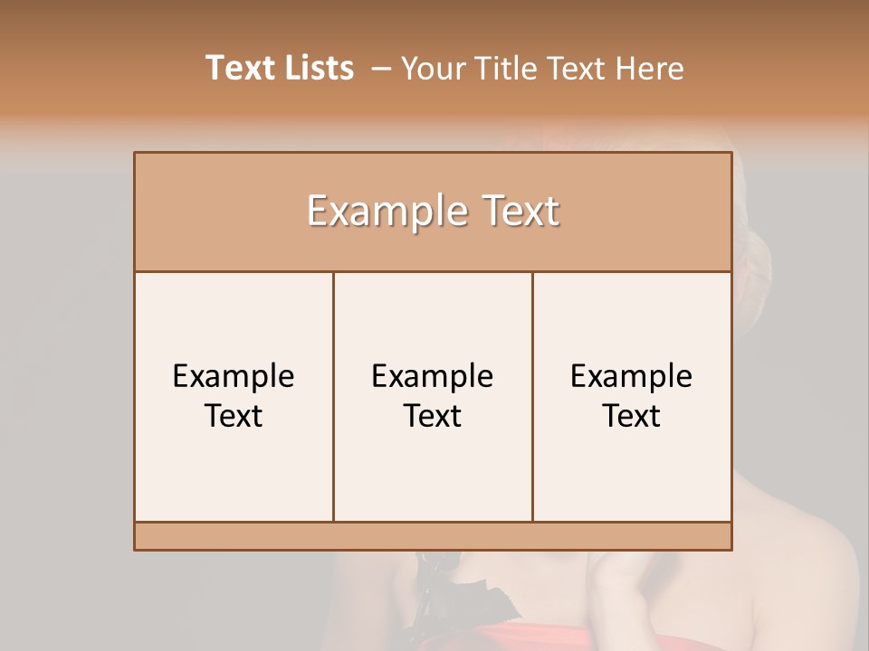 Gift People One PowerPoint Template