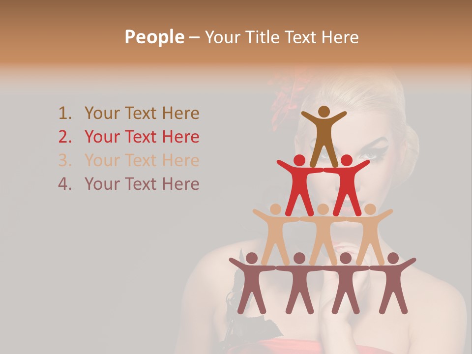 Gift People One PowerPoint Template