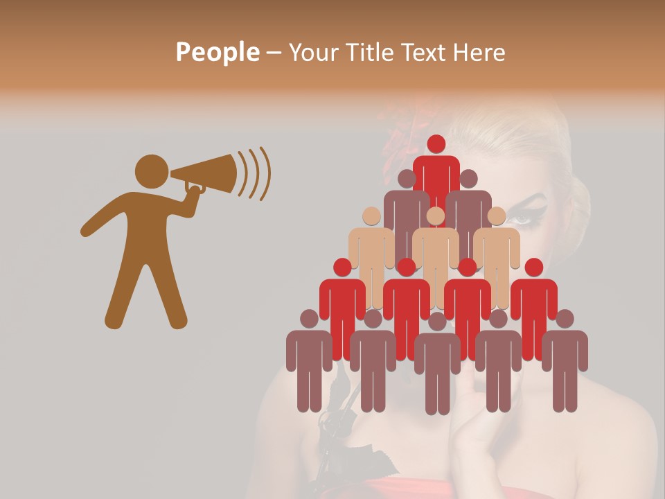 Gift People One PowerPoint Template