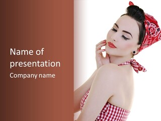 Human Celebration Giving PowerPoint Template