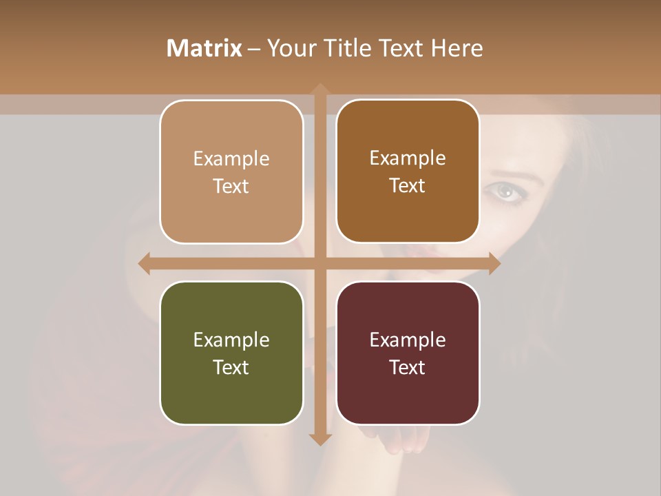 Cheerful Bokeh Box PowerPoint Template