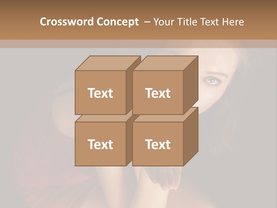 Cheerful Bokeh Box PowerPoint Template