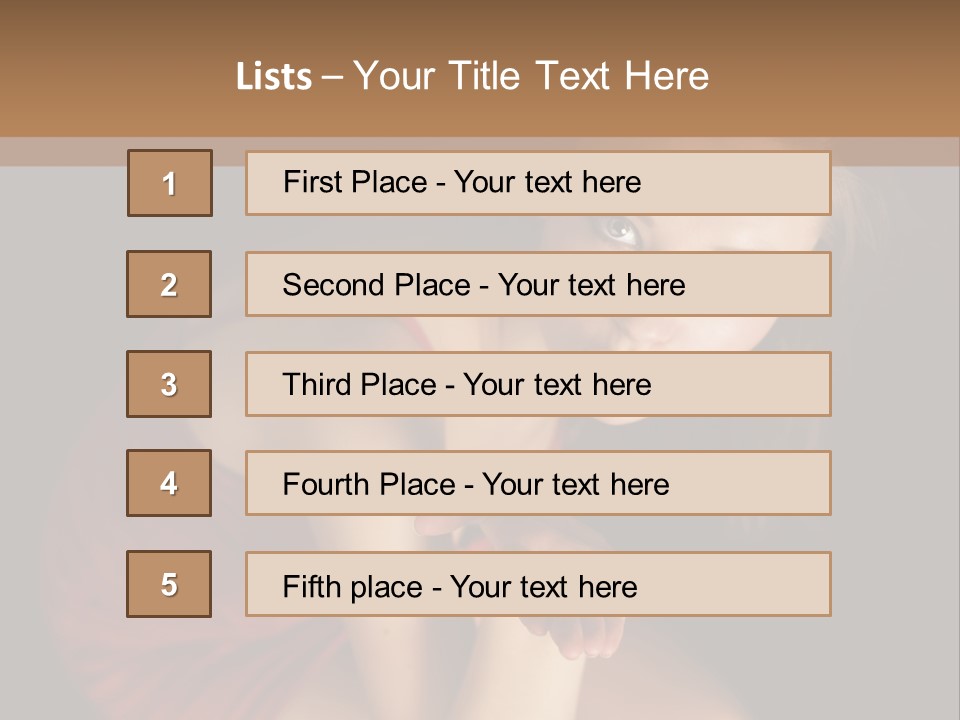 Cheerful Bokeh Box PowerPoint Template