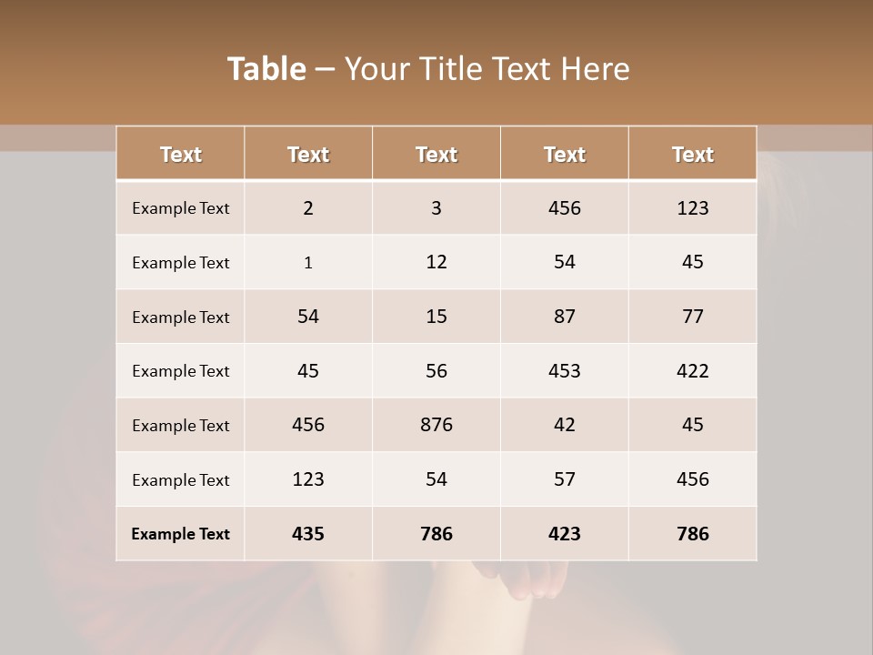 Cheerful Bokeh Box PowerPoint Template