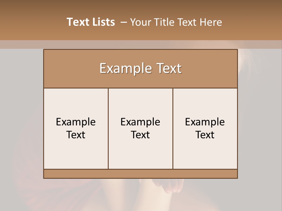 Cheerful Bokeh Box PowerPoint Template
