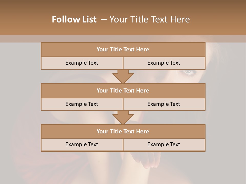 Cheerful Bokeh Box PowerPoint Template