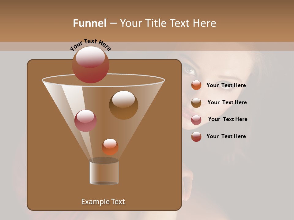 Cheerful Bokeh Box PowerPoint Template