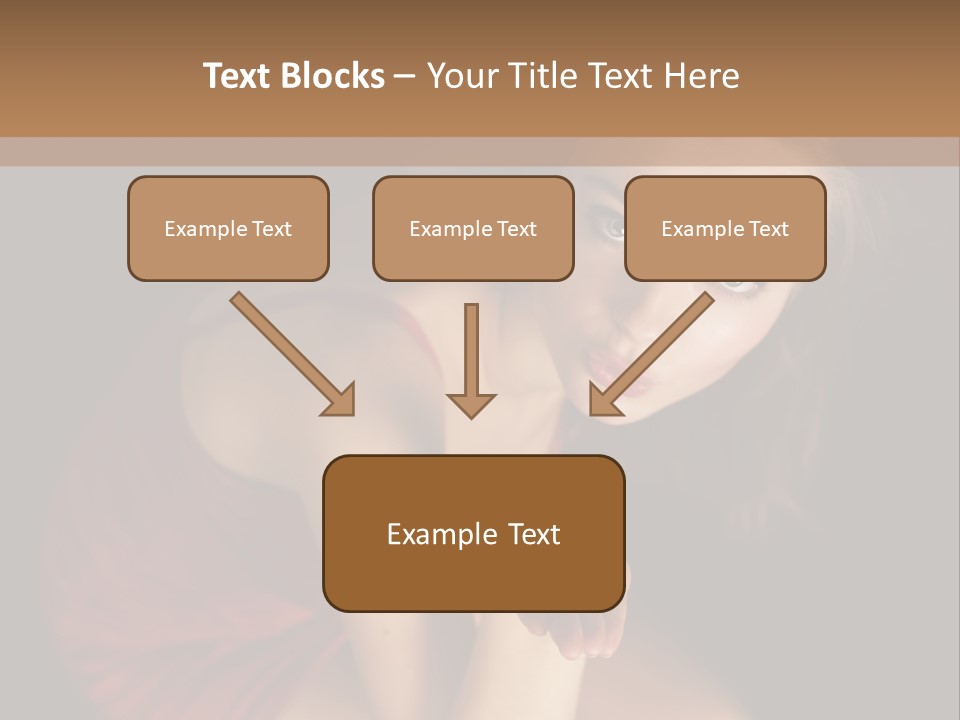Cheerful Bokeh Box PowerPoint Template