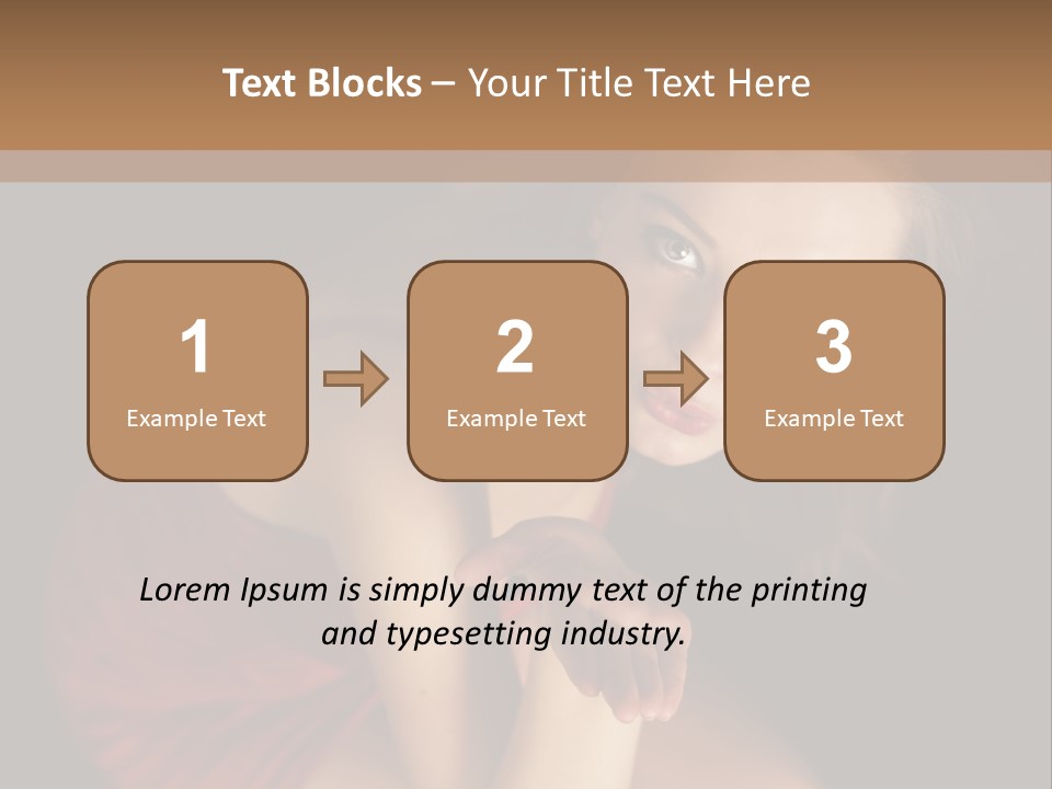 Cheerful Bokeh Box PowerPoint Template