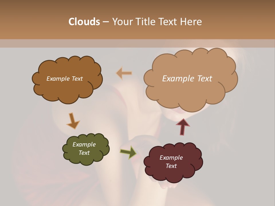 Cheerful Bokeh Box PowerPoint Template
