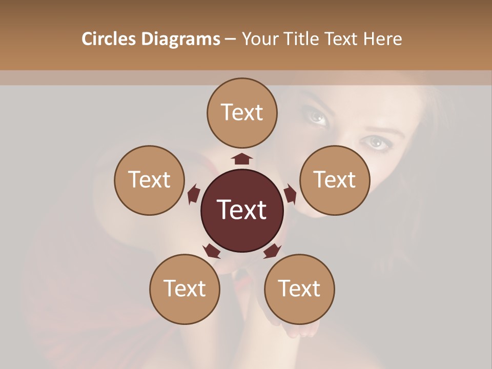 Cheerful Bokeh Box PowerPoint Template