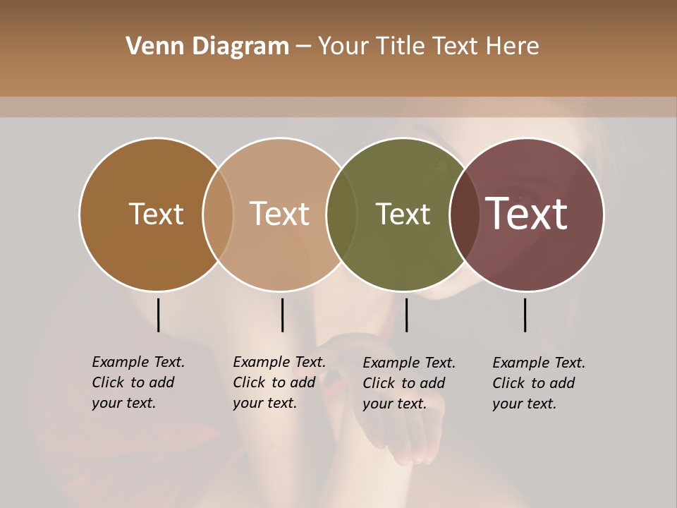 Cheerful Bokeh Box PowerPoint Template