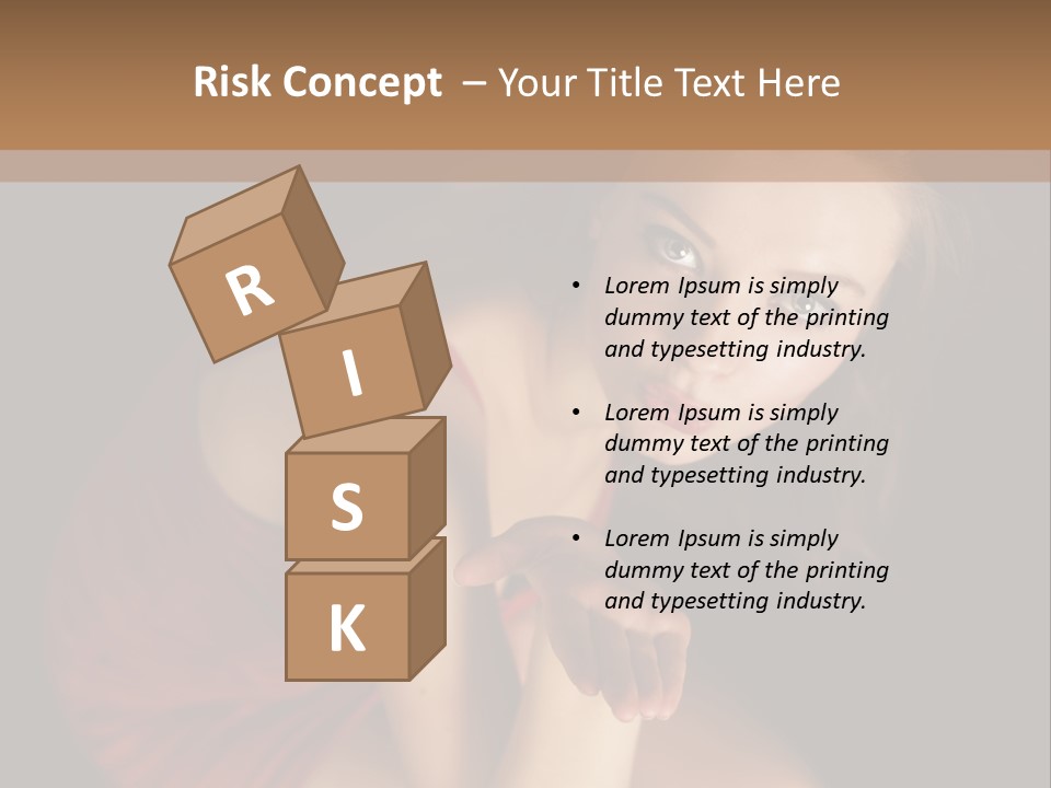 Cheerful Bokeh Box PowerPoint Template