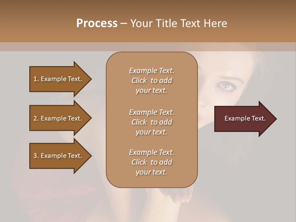 Cheerful Bokeh Box PowerPoint Template