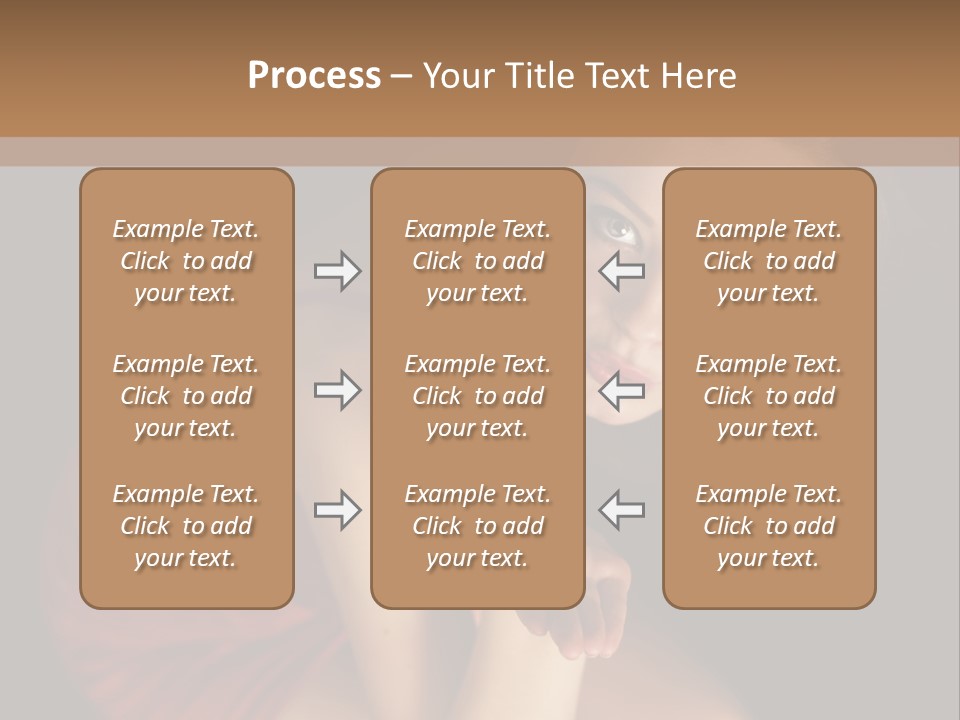 Cheerful Bokeh Box PowerPoint Template