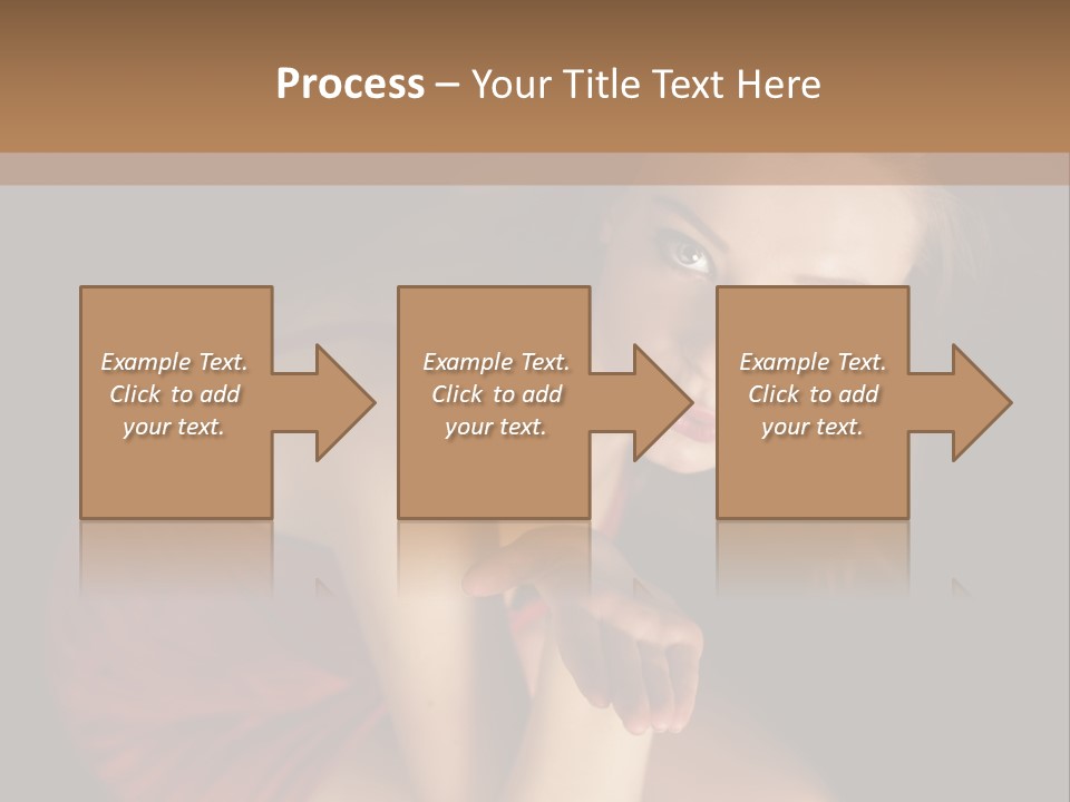 Cheerful Bokeh Box PowerPoint Template