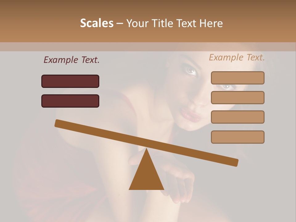 Cheerful Bokeh Box PowerPoint Template