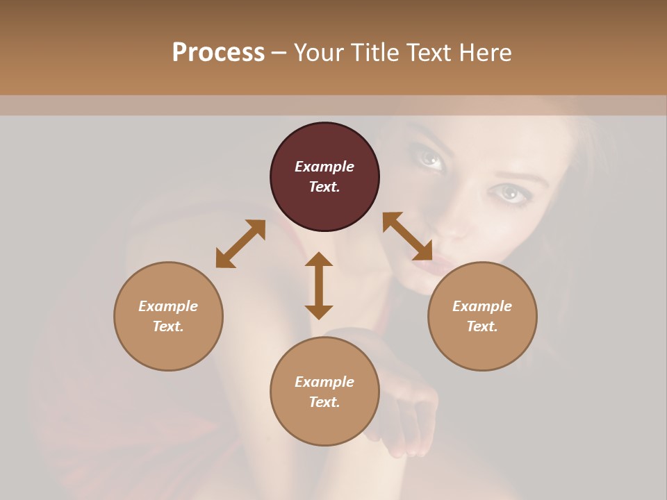 Cheerful Bokeh Box PowerPoint Template