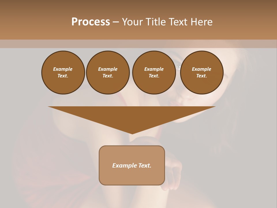 Cheerful Bokeh Box PowerPoint Template
