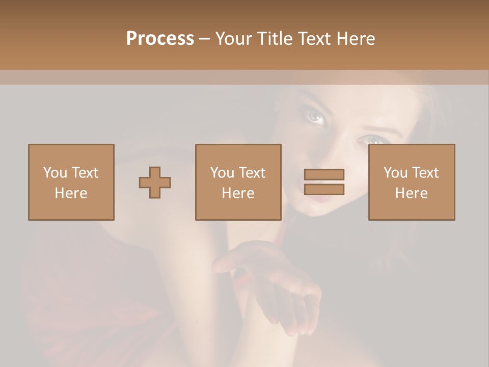 Cheerful Bokeh Box PowerPoint Template