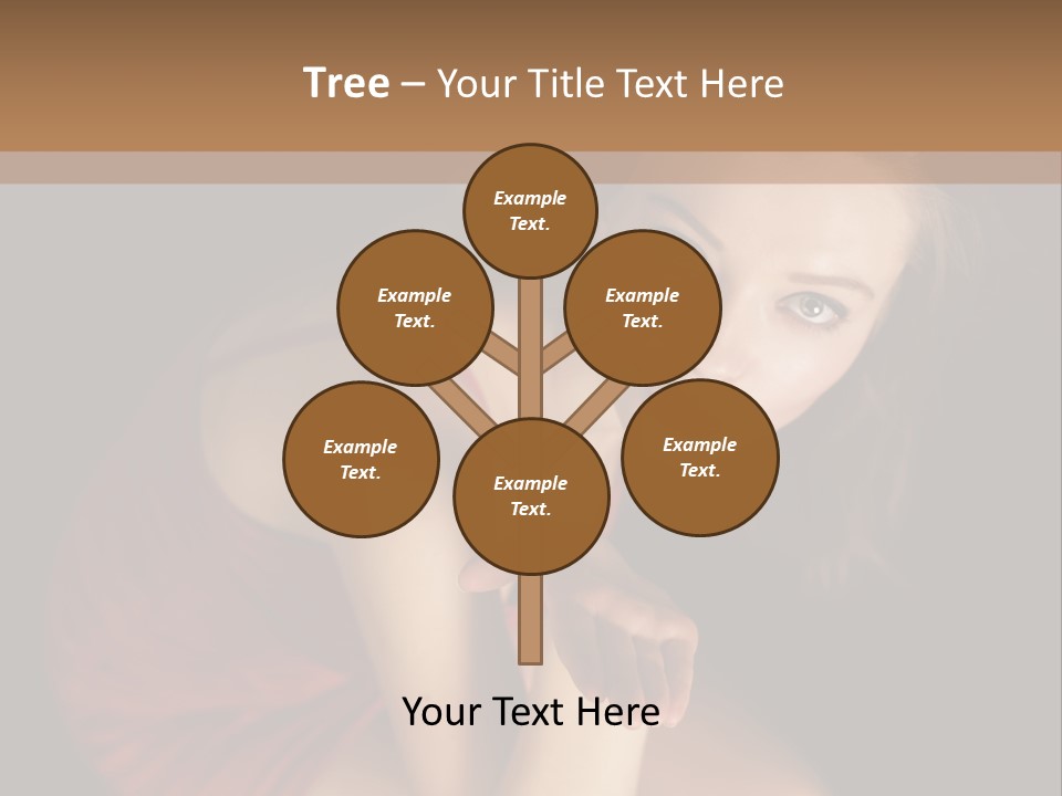 Cheerful Bokeh Box PowerPoint Template