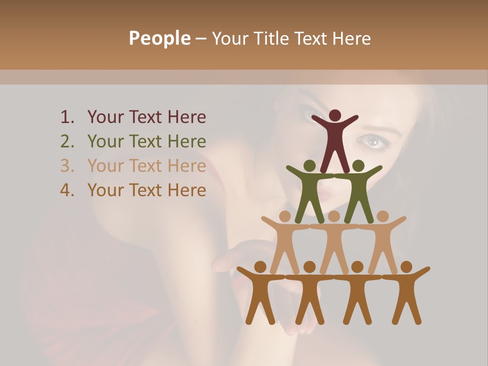 Cheerful Bokeh Box PowerPoint Template