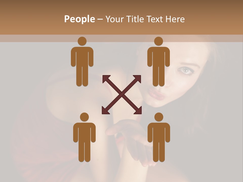 Cheerful Bokeh Box PowerPoint Template