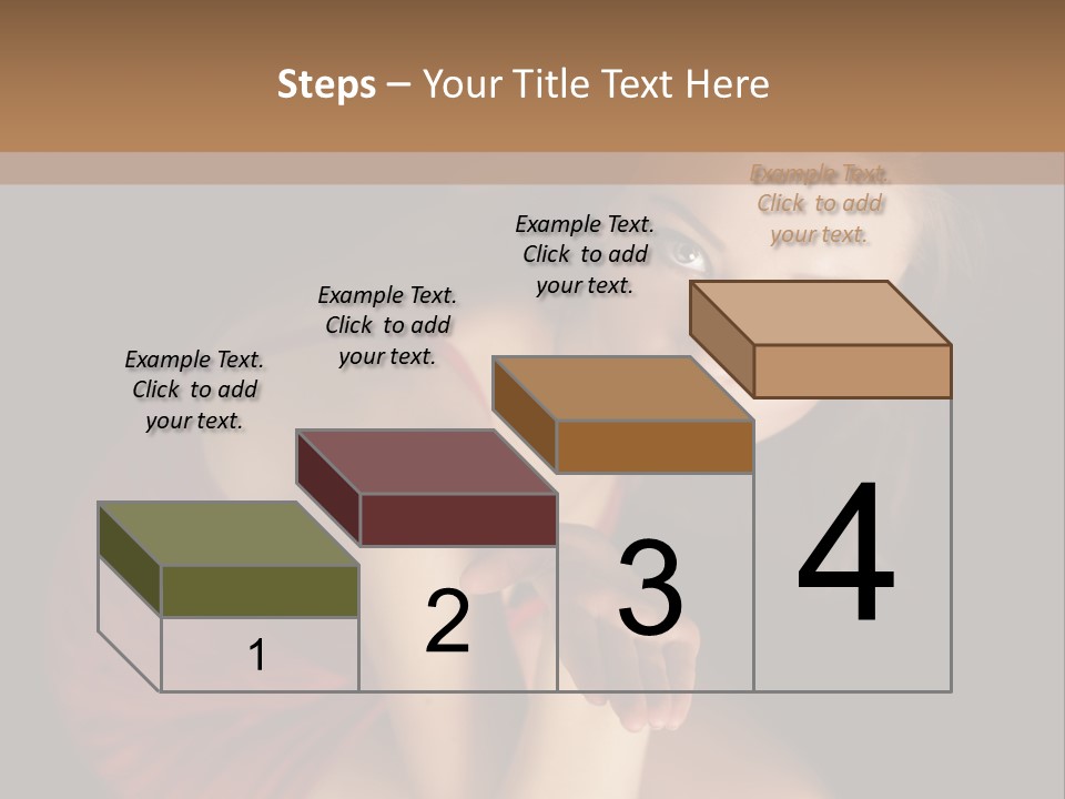 Cheerful Bokeh Box PowerPoint Template