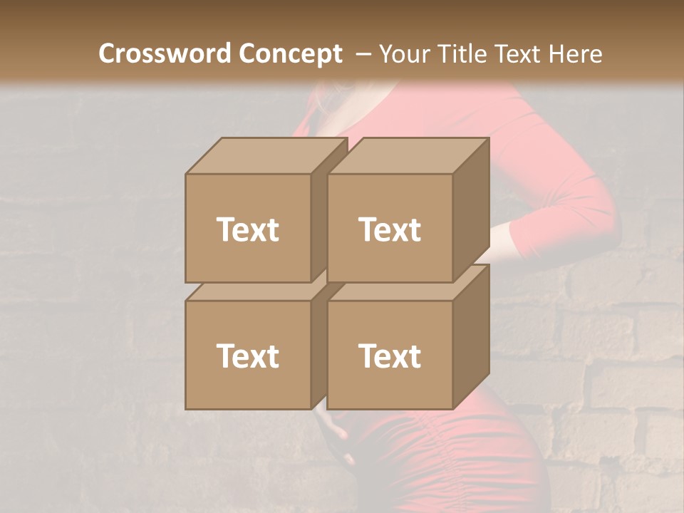 Female Human Hair PowerPoint Template